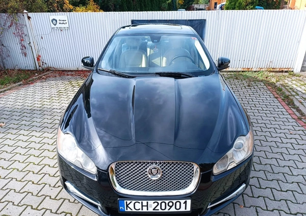 Jaguar XF cena 29950 przebieg: 199500, rok produkcji 2008 z Olkusz małe 352